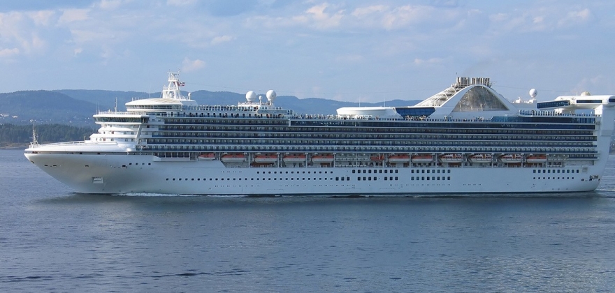 Nordkapp den nest mest beskte cruisehavnen i Nord-Norge