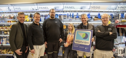 Farvehjørnet er nå Miljøfyrtårn‑sertifisert Farvehjørnet er nå Miljøfyrtårn‑sertifisert