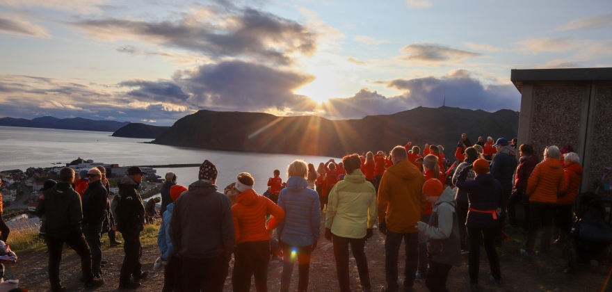 Hvor mange har vært i Nordkapptrappa på ett år? Hvor mange har vært i Nordkapptrappa på ett år?