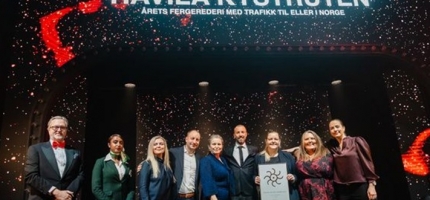 Havila Kystruten troner øverst Havila Kystruten troner øverst