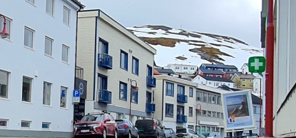 Ønsker handikapparkering i Honningsvåg sentrum Ønsker handikapparkering i Honningsvåg sentrum