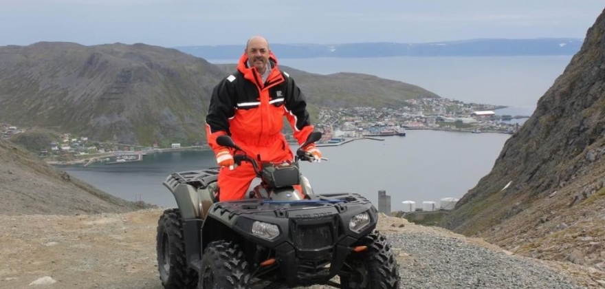 Bruce Grobbelaar kommer til Honningsvåg  Bruce Grobbelaar kommer til Honningsvåg