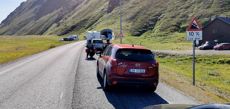 Nordkapptunnelen åpen igjen Nordkapptunnelen åpen igjen