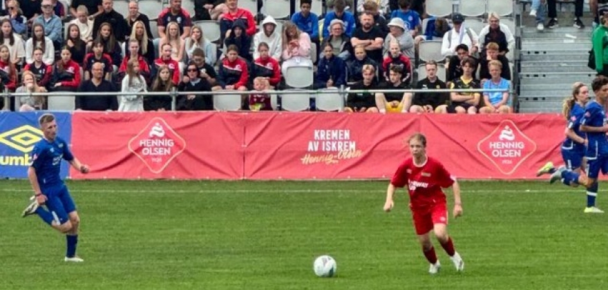 Julie Rismo spilte for Norge  Julie Rismo spilte for Norge