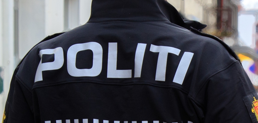 Mann pgrepet av politiet 