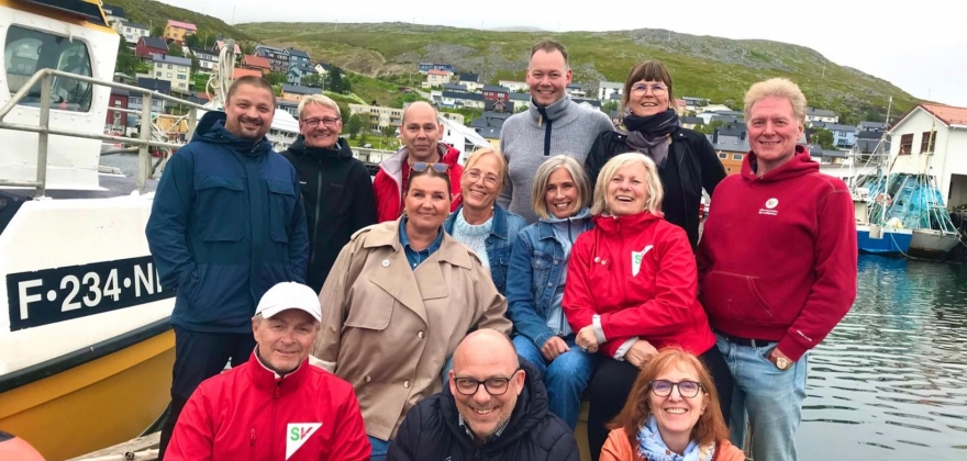 Gjenvalg for leder og nestleder i Nordkapp SV Gjenvalg for leder og nestleder i Nordkapp SV
