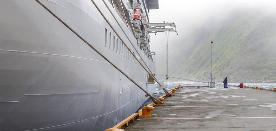 Sterk vind stoppet ombordstigning i «Viking Sun» Sterk vind stoppet ombordstigning i «Viking Sun»