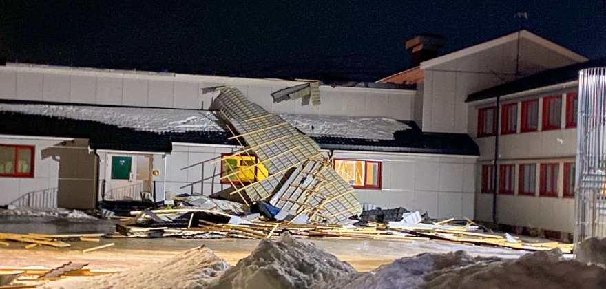 Lakselv ungdomsskole holder stengt også på fredag Lakselv ungdomsskole holder stengt også på fredag