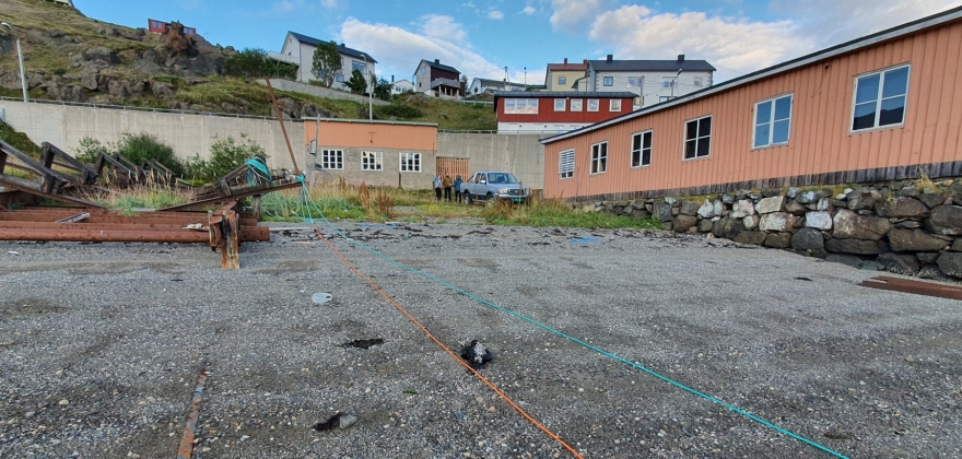 Filmvisninger ved slippen i Storbukt  Filmvisninger ved slippen i Storbukt