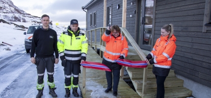 Åpnet ny brøytestasjon Åpnet ny brøytestasjon