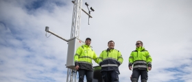 Ny værstasjon på Ifjord sikrer bedre data for Fv. 98 Ifjordfjellet Ny værstasjon på Ifjord sikrer bedre data for Fv. 98 Ifjordfjellet