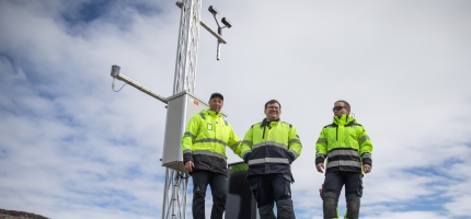 Ny værstasjon på Ifjord sikrer bedre data for Fv. 98 Ifjordfjellet Ny værstasjon på Ifjord sikrer bedre data for Fv. 98 Ifjordfjellet
