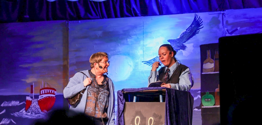 Nordvågrevyen heter «Ikke tænk på D!» Nordvågrevyen heter «Ikke tænk på D!»