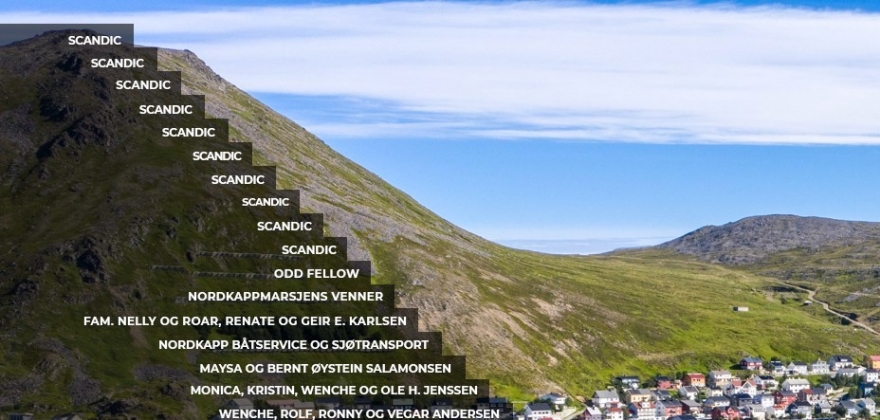 Scandic gir 100 000 kroner til Nordkapptrappa  Scandic gir 100 000 kroner til Nordkapptrappa