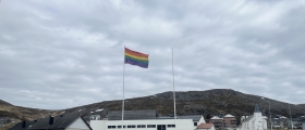 Nordkapp kommune markerer Pride 