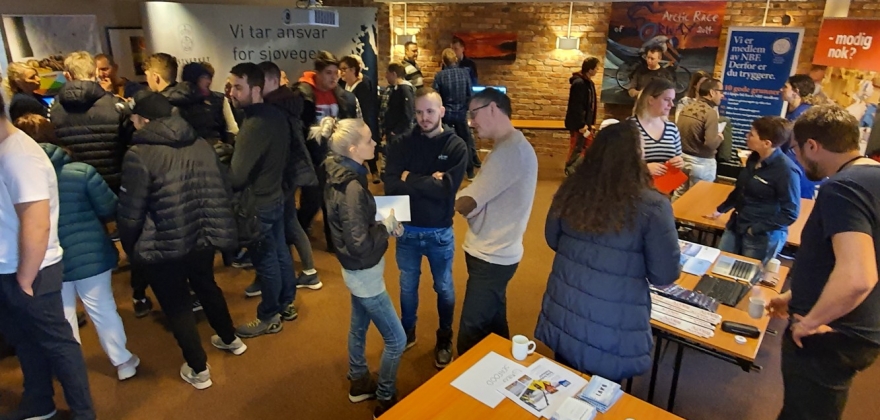 Stor deltakelse på jobbmesse Stor deltakelse på jobbmesse