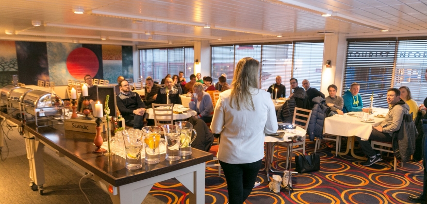 Bra frammøte på frokostmøte Bra frammøte på frokostmøte