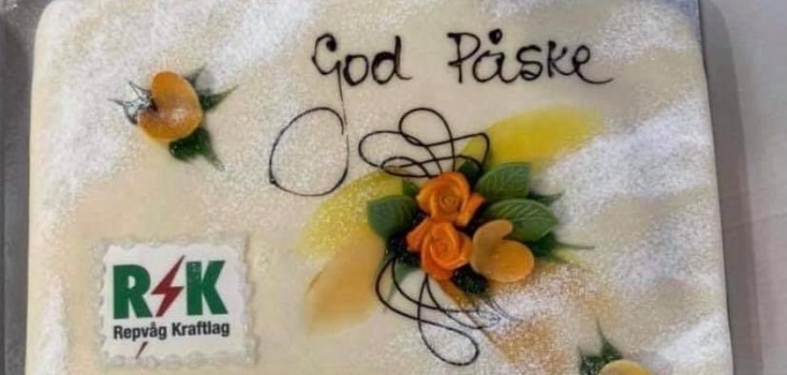 Repvåg Kraftlag sendte påskeoverraskelse Repvåg Kraftlag sendte påskeoverraskelse