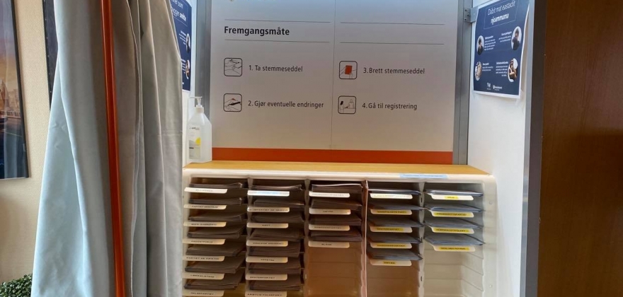 583 forhåndsstemmer i Nordkapp 583 forhåndsstemmer i Nordkapp