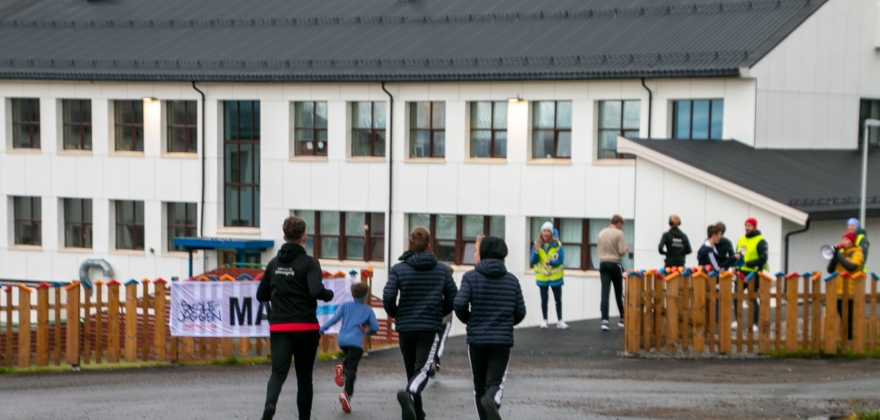 Skolejoggen i Honningsvåg 