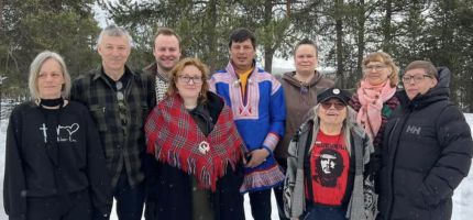 Aslak Henrik Lango, leder av Rødt Finnmark Aslak Henrik Lango, leder av Rødt Finnmark