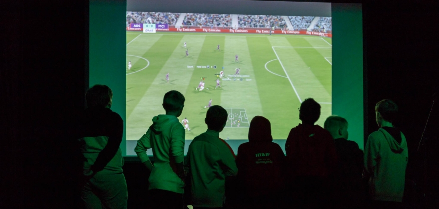 FIFA-cup for barn i Honningsvg  se bildene 
