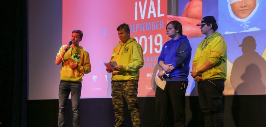 Ungdomsfilmfestivalen åpnet Ungdomsfilmfestivalen åpnet