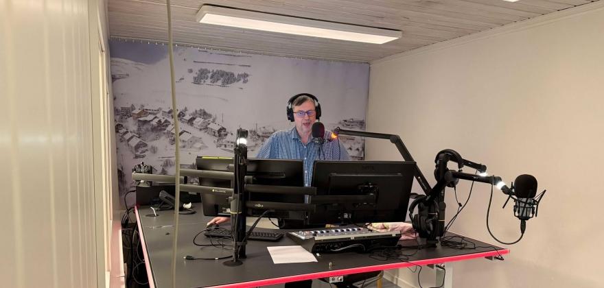 Radio Nordkapp på lufta, selv om det er påskestille i Nordkapp Radio Nordkapp på lufta, selv om det er påskestille i Nordkapp