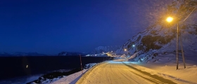 Politiet mener mann satte seg selv i fare mellom Honningsvåg og Nordvågen Politiet mener mann satte seg selv i fare mellom Honningsvåg og Nordvågen