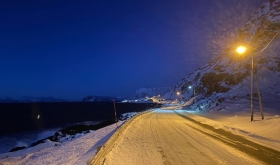 Politiet mener mann satte seg selv i fare mellom Honningsvåg og Nordvågen Politiet mener mann satte seg selv i fare mellom Honningsvåg og Nordvågen