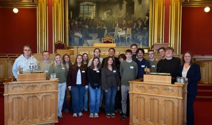 Stor Finnmark-delegasjon på AUF-landsmøtet Stor Finnmark-delegasjon på AUF-landsmøtet
