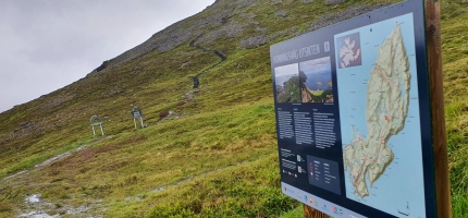Telleren i Nordkapptrappa fungerer igjen Telleren i Nordkapptrappa fungerer igjen