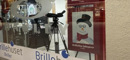 Brillehuset åpner i nye lokaler Brillehuset åpner i nye lokaler