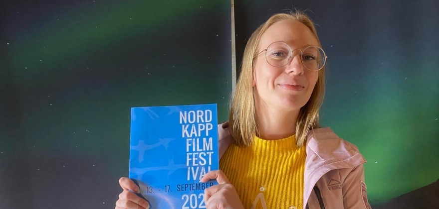 Elin Berg håper de besøkende ser fantastiske Honningsvåg Elin Berg håper de besøkende ser fantastiske Honningsvåg
