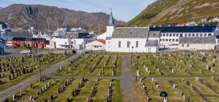Kikregårdsvandring i Honningsvåg Kikregårdsvandring i Honningsvåg