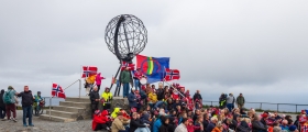 Fin Nordkapp-reklame Fin Nordkapp-reklame
