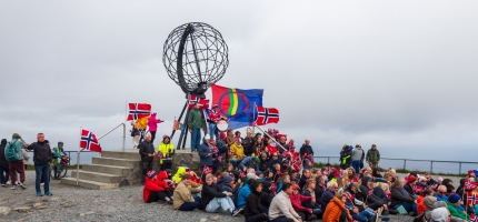 Fin Nordkapp-reklame Fin Nordkapp-reklame