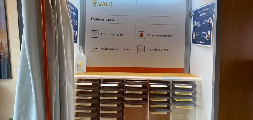 Over 700 forhåndsstemmer i Nordkapp  Over 700 forhåndsstemmer i Nordkapp