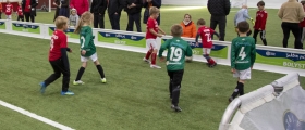 Fotballglede for de yngste i flerbrukshallen Fotballglede for de yngste i flerbrukshallen