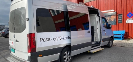 Passbussen besøker Mehamn for første gang  Passbussen besøker Mehamn for første gang