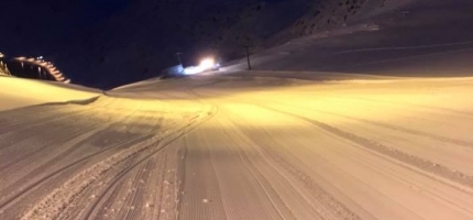 Overraskende lite snø i Nordvågen Overraskende lite snø i Nordvågen