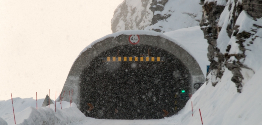 Skarvbergtunnelen stengt 1 time fra kl. 10