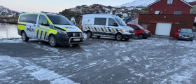 Statens vegvesen gjennomførte kontroll i Honningsvåg  Statens vegvesen gjennomførte kontroll i Honningsvåg