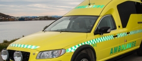 Person sendt til Hammerfest etter trafikkulykke