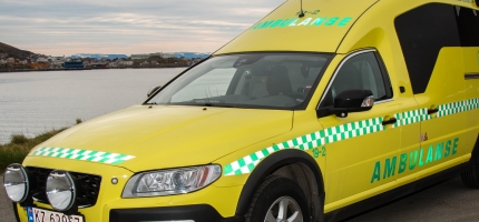 Flere trafikkuhell sør for Lakselv på glatt veibane Flere trafikkuhell sør for Lakselv på glatt veibane