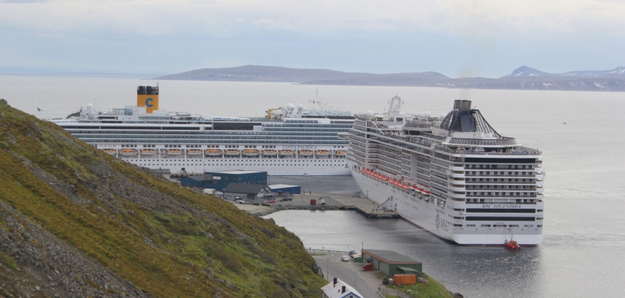 Listen for cruiseanlp i Nordkapp