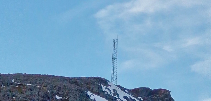 Mobildekning langs vegen til Gjesvær Mobildekning langs vegen til Gjesvær